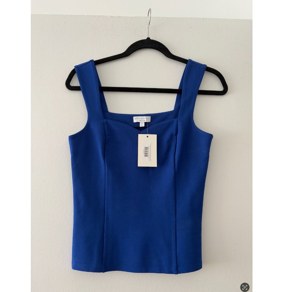 NEW Cobalt Blue Sweetheart Neckline Corset Top - Sophie Grace